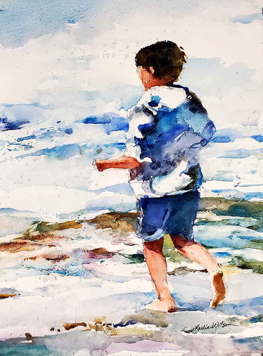 Boy on the beach