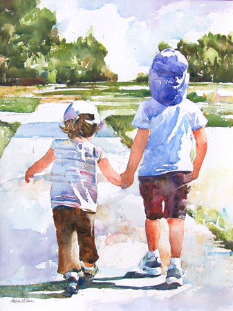 Violeta and Oscar at Larkey Park
