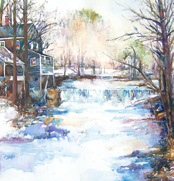 Winter's Glow Silvermine New
              Canaan, CT